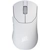 Corsair SABRE v2 PRO Ultraleggero Wireless FPS Mouse Gaming - Bianco | 33.000 DPI, 36g di Peso, 8.000Hz Hyper-Polling, Interruttori Meccanici, Fino a 70 Ore di Durata della Batteria Wireless