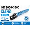 Toner Compatibile per Ricoh IMC3000,3500 19000 pagine Ciano 842258