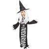 Rubie's Rubies Costume Strega Telabruja Glow In Dark per Ragazze e Ragazzi, Vestito Luminoso al Buio e Cappello, Licenza Ufficiale Costume Strega per Halloween Feste