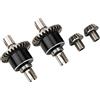 CHICIRIS Differencial per Wltoys, Set di Ruote Dentate per Trasmissione Differenziale per Auto da Corsa RC 1/14 Ingranaggio Differenziale per WLtoys 144001 Kit di Montaggio Differenziale per WLtoys 144001, Tra