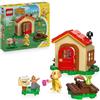 LEGO Animal Crossing La Casetta di Dora - Giocattolo con Minifigure, Pianoforte, Tavolo da Picnic, Accessori e Cibo - Regalo per Gamer, Bambine, Bambini e Fan da 6 Anni in su - 77058
