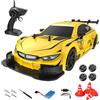 Goolsky Auto da Corsa Telecomandata 1/16 Auto Telecomandata 2.4GHz 4WD Auto da Corsa Telecomandata Regalo per Bambini Ragazzi Ragazze Pneumatici Sostituibil Giallo