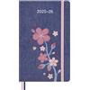 Moleskine Agenda 2025-2026 Sakura, Agenda Settimanale 18 Mesi, Copertina Rigida e Chiusura Elastica, Planner con Biglietto di Auguri e Adesivi a Tema, Formato Large 13 x 21 cm