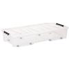 DEA HOME - Contenitore Multiuso Basso Jolly 35 Litri - h15x77x39 cm