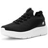 FitVille Scarpe da Ginnastica Uomo Scarpe Sportive Extra Larghe da Camminata Slip-on Jogging Fitness Sneaker