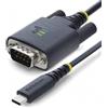 StarTech Cavo adattatore seriale da USB-C a modem nullo, con ritenzione COM