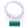 Elfcam® - Set 12 Cavi Pigtail Fibra Ottica Connettori LC/APC Singlemode OS2 Simplex, Bianco
