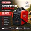 SISTEMA® - Generatore di corrente a Benzina 80cc monofase 2.000w | Mod. KM2000i