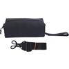 Yanmis Elegante Custodia in Pelle PU per Tasca 3, Grande capacità con Interno in Velluto Morbido, Doppie Cerniere Anti -slip, Spalla Portatile Compatta