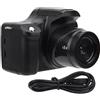 EIMSOAH Fotocamera Digitale da 24 MP videocamera digitale Fotocamera con Schermo LCD da 3 Pollici, Fotocamera con Zoom 18X, Flash, Fotocamera Reflex Digitale Portatile Automatyczne aparaty cyfrowe