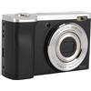 Elprico Fotocamera Digitale 5K, Fotocamera Digitale Compatta Anteriore da 16 MP e Posteriore da 12 MP, Fotocamera Selfie con Messa a Fuoco Automatica Anti-vibrazione a 6 Assi con Touch