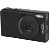 Elprico Fotocamera Digitale 4K, Fotocamera per Vlogging da 68 MP, Zoom 16X da 0,4 Pollici Messa a Fuoco Automatica Che Previene le Vibrazioni, Scatto Continuo Fotocamera per Vlogging con