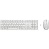 HP Inc HP Combinazione di tastiera e mouse wireless 650, colore bianco