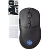 ELECOM Mouse da gioco wireless ELECOM V personalizzato VM600PE 8 pulsanti nero (M-VM...
