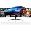 Monitor Curvo 44.5 UltraWide Gaming Monitor DQHD 5120xHz 1500R FreeSync