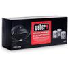 Weber Kit da 3 cartucce a gas | 3 bombole barbecue portatili, butano/propano, compatibili Q 100/1000, Performer Deluxe, Go-Anywhere a gas e Summit Charcoal