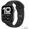 Apple Watch 10ª Serie Ricondizionato - nero-lucido - 46mm-in-alluminio - superior - gps-cellular - cinturino-originale-incluso-colore-a-sorpresa