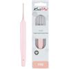 KnitPro Uncinetto Vybe in alluminio con impugnatura gommata - 2,00 mm