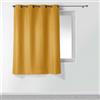 Douceur d'Intérieur, Tenda con occhielli (140 x 180 cm) Essentiel Ocre, poliestere