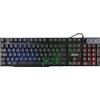 Ultron HAWK Set da gioco tastiera Mouse incluso QWERTZ Tedesco Nero, Rosso, Bianco