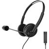 Energy Sistem Office 2+ Auricolare Cablato A Padiglione Ufficio USB tipo A Nero