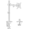 Equip 650166 supporto da tavolo per Tv a schermo piatto 81,3 cm (32") Scrivania Bianco