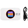 Gistuch Router Wi-Fi mobile 4G LTE, senza blocco di operatore, velocità fino a 300 Mbit/s, con slot per SIM, dispositivo portatile per hotspot, ideale per viaggi e campeggio, colore bianco