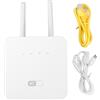 Gistuch Router portatile 4G LTE con Wi-Fi, velocità fino a 300 Mbit/s, hotspot mobile per viaggi, dotato di slot per SIM card e interfaccia WAN-LAN