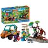 Playmobil Animals & Friends Zookeeper with vehicle Vehicle with tiger head