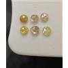 NATURAL ROSE CUT DIAMONDS 0.20 1.8 MM 6 Pezzi Forma Rotonda Rosa Taglio Naturale Diamante Sfuso Vero