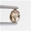 NATURAL ROSE CUT DIAMONDS Diamante Naturale Goccia Briolette Con Foro 0.10 ct Colore Champagne