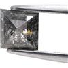 NATURAL ROSE CUT DIAMONDS Diamante Naturale Loose Square Step Cut 0.68 ct Colore Grigio Per Regalo