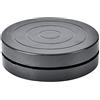 HEEPDD Platino Vinile, 11,5/17,8 cm Fatto a Mano Artigianato in Argilla Platino Plastica Ceramica Ceramica Scultura Strumento Tavolo Rotante a Trasporto Diretto Nero[Diameter 17.8] Vassoi