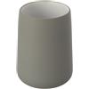 Feridras Portaspazzolino in ceramica grigio | Sidney