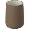Feridras Portaspazzolino in ceramica marrone | Sidney