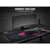 Mouse Pad Antiscivolo con Bordi Cuciti per Ufficio e Gaming, per scrivania