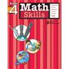 Flash Kids Edit Math Skills: Grade 4 (Flash Kids Harcourt Family Lea (Tascabile)