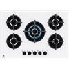 ELECTROLUX EGG75372W PIANO COTTURA GAS, 5 zone di cottura, dimensioni: L 74 cm, P 51 Bianco