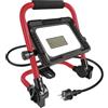 EMOS Faretto LED impermeabile ELION 30 W, 4800 lm, 4000 K, IP65/IP44 | Faro da lavoro pieghevole con base e maniglia, resistente alle intemperie, estremamente luminoso, bianco neutro