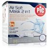 PIC Airsoft Mascherina 2 in 1 per Aerosol per Adulti e Bambini