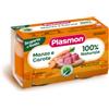 Plasmon Omogeneizzati Manzo Carote 2 Pezzi Da 120 G