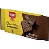 Schar Quadritos Wafer Con Cacao Ricoperti Di Cioccolato Fondente 40 G