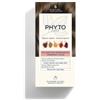 Phyto Color Kit 6 Biondo Scuro Latte Rivelatore 50 Ml + Crema Colorante 50 Ml + Maschera Protettiva Colore 12 Ml + Guanti