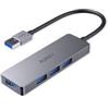 AUKEY Hub usb Aukey CB-H36 Aluminio Tipo-A ; Ultra Slim ; 4in1 ; 4xUsb 3.0 ; 5Gbps [CB-H36]