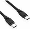 AUKEY Cavo Aukey CB-CC1P OEM PVC Power Delivery USB C.USB C/1milione/5Gbps/3A/60W PD/20V Nero [AKAUKKUCBCC1P00]