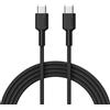 AUKEY Cavo Usb Aukey CB-CD45 USB-C/C 60W 0.9m Nero [AKAUKKUCBCD45BL]