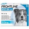 Frontline Spot On Cani x3 Antiparassitario Contro Pulci E Zecche (10-20Kg) | Lunga Durata, Protegge da Zecche, Pulci e Pidocchi, Antipulci in Confezione da 3 Pipette