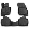 ELEMENT Set di Tappetini Auto in Gomma TPE 3D per FORD Mondeo | 2014-> | Tappetini Auto Originali 100% Adatti, Tappetini Gomma Auto Antiscivolo Premium 3D, Tappetini 3D per Auto