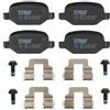 TRW Automotive AfterMarket GDB1396 Pastiglia freno | Compatibile con: ALFA ROMEO 147, 156, 156 Sportwagon, GT, FIAT LINEA, LANCIA LYBRA, LYBRA SW