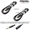 PROEL CHL230LU10 Cavo professionale BILANCIATO jack stereo 6,3mm XLRm - 2 CAVI